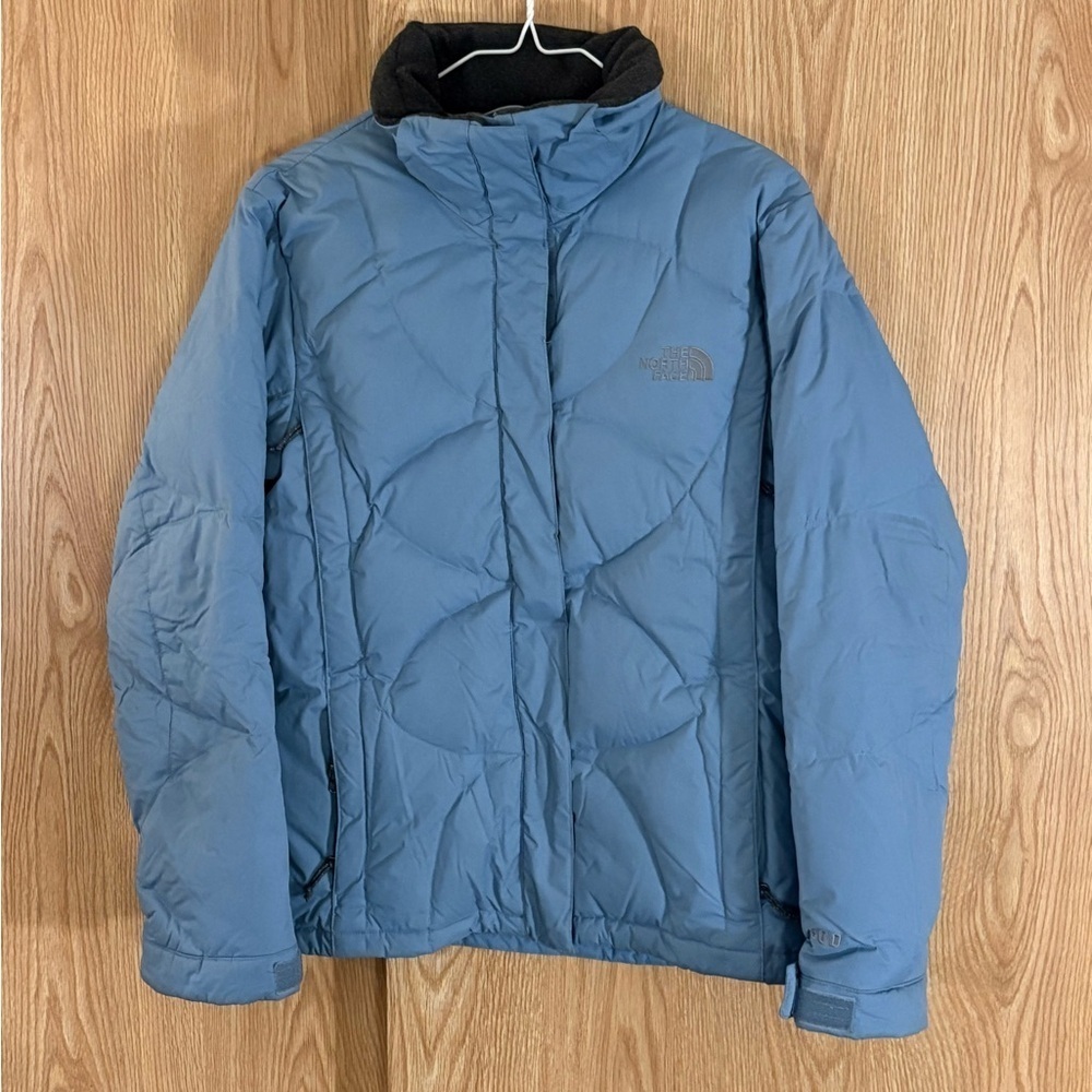 The North Face 600 Women's Light Blue Goose Down Puffer Coat